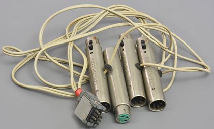 various-Four Switchcraft S3FM XLR - Cinch